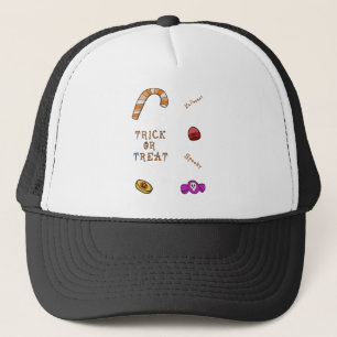 Halloween Trick or Treat Trucker Hat