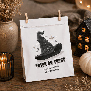 Halloween Trick or Treat – Witch Hat Design Favour Bag