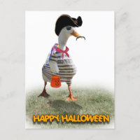 Halloween Trick or Treating Pirate Duck