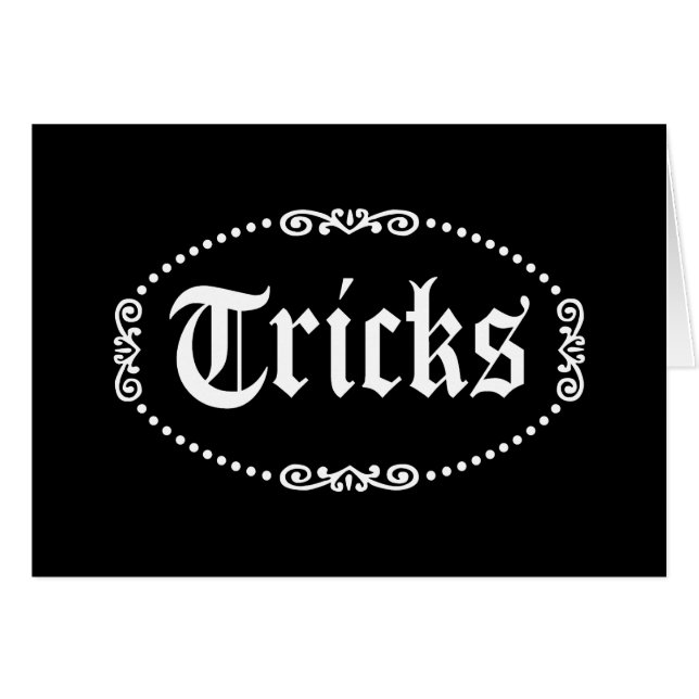 Halloween Tricks and Treats (Front Horizontal)