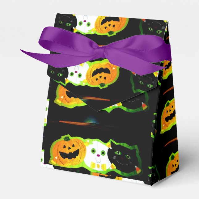 Halloween Trio Favour Box (Front Side)