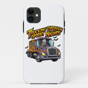 Halloween Truck Driver iPhone 11 Case