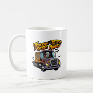 Halloween Truck Driver Coffee Mug