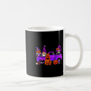 Halloween Truck Gnome Witch Pumpkin Boo Ghost Funn Coffee Mug