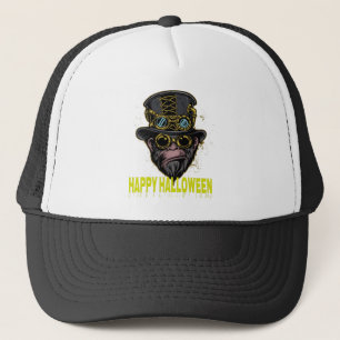 halloween trucker hat