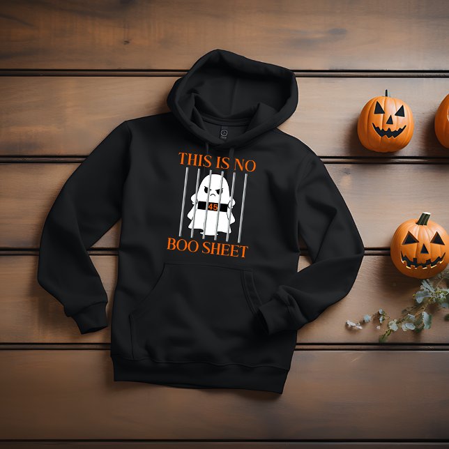 Halloween Trump Behind Bars This Is No Boo Sheet Hoodie (Creator Uploaded)