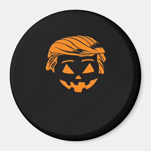 Halloween Trumpkin Costume Magnet (Front)