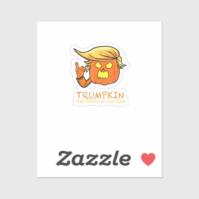 Halloween Trumpkin Funny – Classic Costume Design (Sheet)