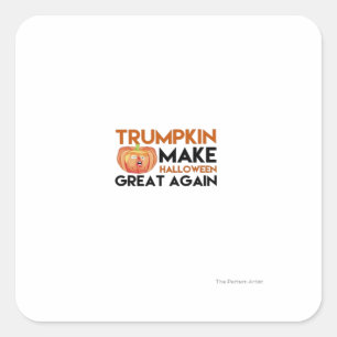 Halloween Trumpkin Funny – Classic Maga Costume De Square Sticker