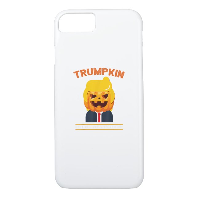 Halloween Trumpkin Funny  Pumpkin Halloween Case-Mate iPhone Case (Back)