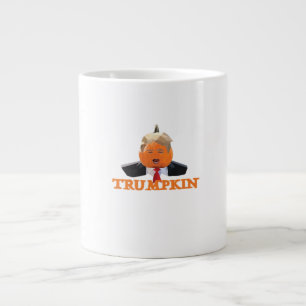 Halloween Trumpkin Large Coffee Mug