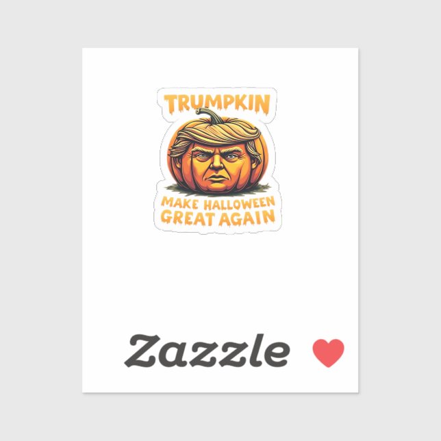 Halloween Trumpkin Make Halloween Great Again (Sheet)
