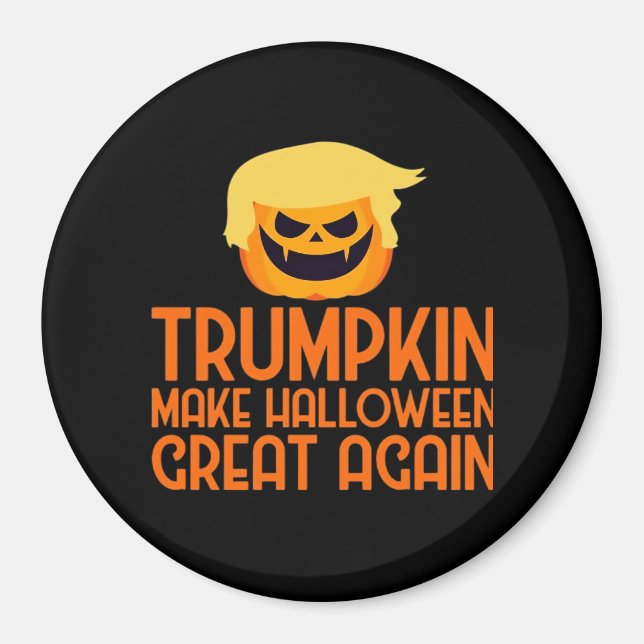 Halloween Trumpkin Make Halloween Great Again Magnet (Front)