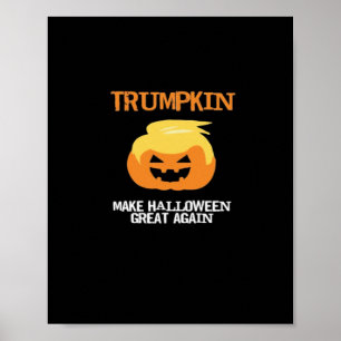 Halloween Trumpkin V3 Poster