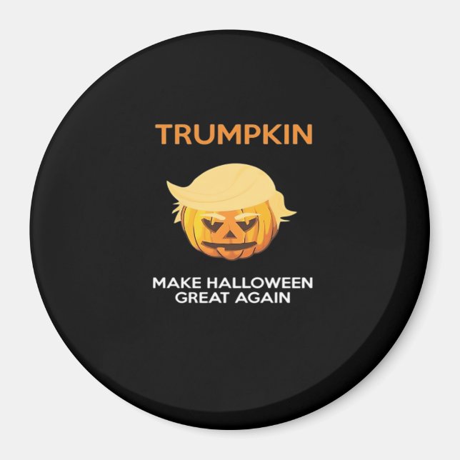 Halloween Trumpkin V4 Magnet (Front)