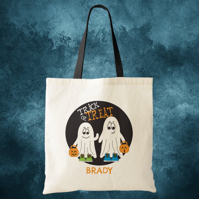 Halloween Two Boy Ghosts Besties Candy Bag Custom (Creator Uploaded)