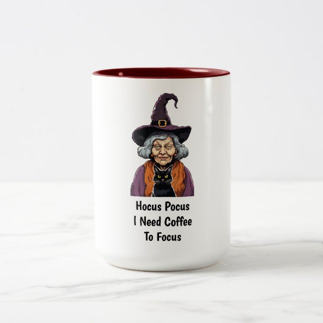 Halloween Two-Tone Coffee Mug (Center)
