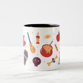 Halloween  Two-Tone coffee mug