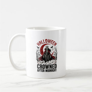 Halloween Undead Queen Midnight Rising Coffee Mug