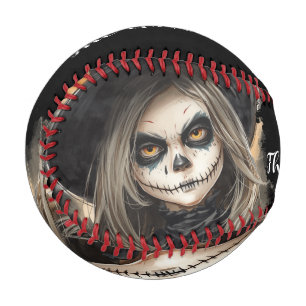 Halloween, Under the Witch Hat, Spooky Creepy  Baseball