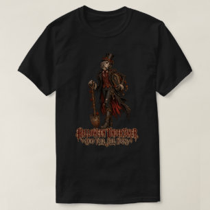 Halloween Undertaker Dead Tired Hiring T-Shirt