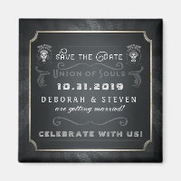 Halloween Union of Souls Save the Date Magnet