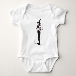 halloween vamp witch baby bodysuit