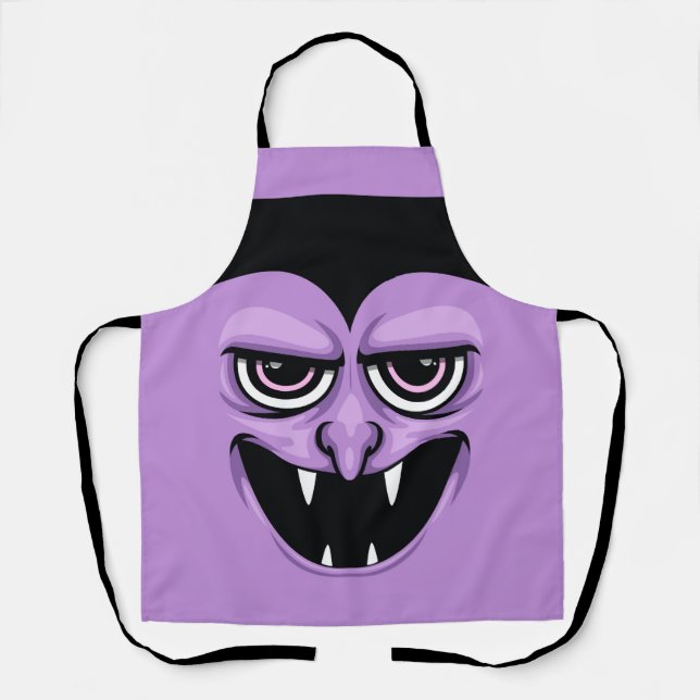 Halloween Vampire Apron (Front)