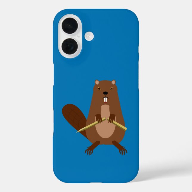 Halloween Vampire Beaver Case-Mate iPhone Case (Back)
