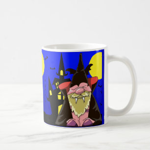 Halloween Vampire Gnome Coffee Mug, Cup