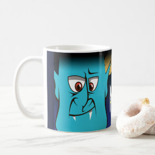 Halloween Vampire Personalised Coffee Mug, Cup