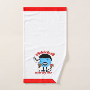 Halloween Vampire - Pickleball Is In My Blood Hand Towel