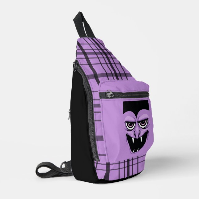 Halloween Vampire Sling Bag (Left Corner)