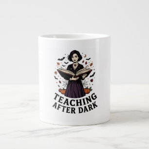 Halloween Vampire Teacher teeshirt Large Coffee Mug