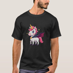 Halloween Vampire Unicorn Pumpkin Trick Or Treat T T-Shirt