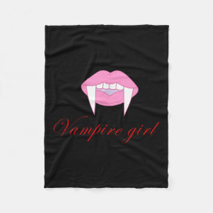 Halloween ,vamre Girl Horrors Trendy Funny Gift Wo Fleece Blanket