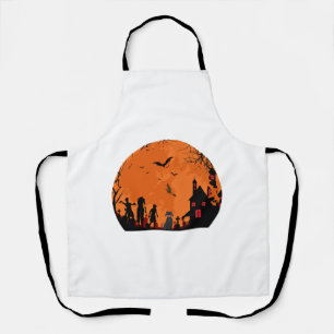 halloween vector        apron