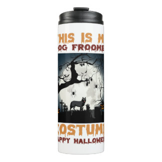halloween vector  thermal tumbler