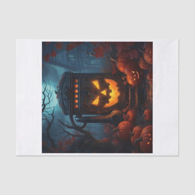 Halloween Vibes9 Tissue Paper (Front)