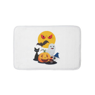 Halloween vibes              bath mat