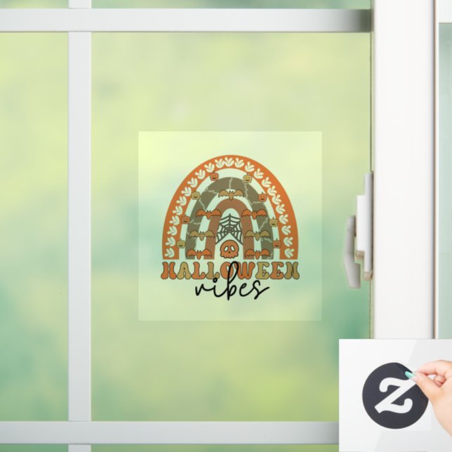 Halloween Vibes Boho Rainbow Fall Halloween (Home)