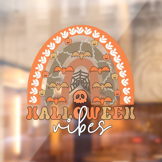 Halloween Vibes Boho Rainbow Fall Spooky (Sheet 2)