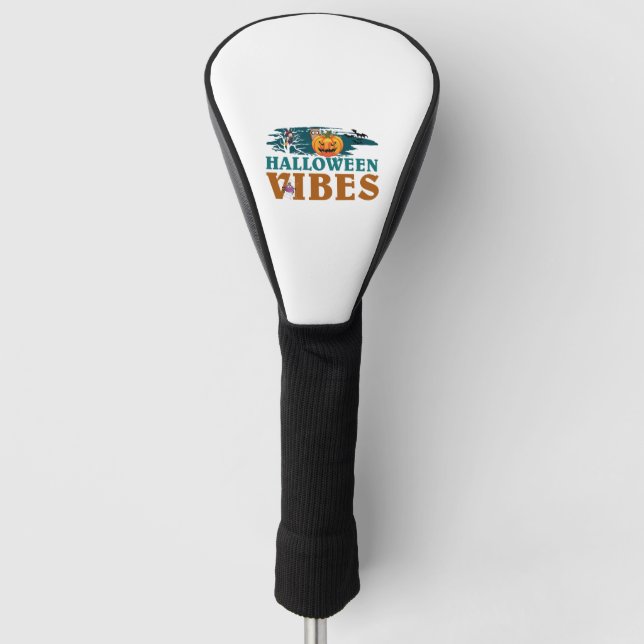 Halloween Vibes        Golf Head Cover (Front)
