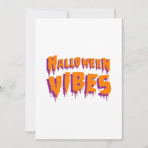 Halloween Vibes Holiday Card