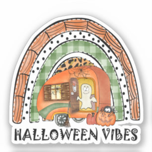 Halloween Vibes – Orange Rainbow