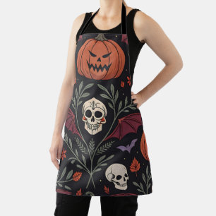 Halloween Vibes Pattern Apron