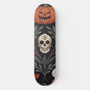 Halloween Vibes Pattern Skateboard
