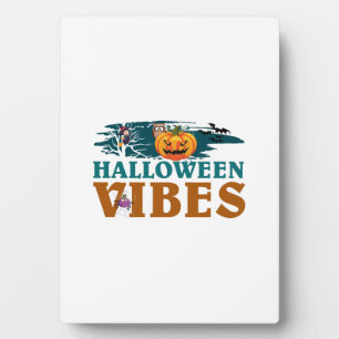 Halloween Vibes Plaque