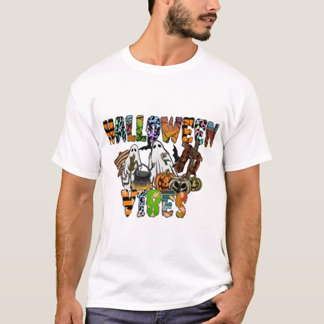 Halloween Vibes T-Shirt (Front)