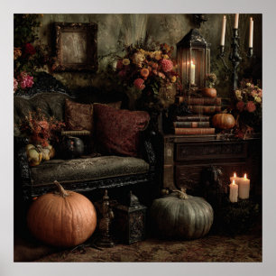 Halloween Victorian Poster